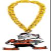 Aminco NFL Cleveland Browns ELF Fan Chain, Gold