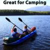 Sea Eagle 420X Explorer Inflatable Kayak- Fishing, Touring, Camping, Exploring &White Watering-Self Bailing, Removable Skeg, Drop Stitch Floor (420X Pro w/Carbon Paddle Package) view 3