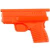 American Safety Props - Non-Functional Solid Polymer Holster Molding Gun Prop - (Prepped) - Blaze Orange - U.S.A. Made - Compatible with Springfield Armory XDS 3.3 view 2
