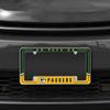 Rico Industries NFL Football Green Bay Packers Two-Tone 12" x 6" Chrome All Over Automotive License Plate Frame for Car/Truck/SUV view 2
