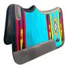 CHALLENGER Horse 32"x30" Western Contoured Therapeutic Woven Wool Felt Saddle Pad 39251 39251 view 1