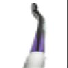 STX IX 901 Indoor Field Hockey Stick 34", Black/Teal/Purple view 3