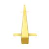 OC Ramps 24k Rail (Gold) - Portable Adjustable Skateboard Rail for Grinding - 8 Foot Length - Height 12-17 inches - for BMX, Scooters, Snowboard and Inline Skaters as Well (24k) view 3