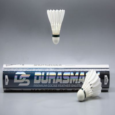DURASMASH Excellent Grade Premium Goose Feather Badminton Shuttlecock Multi-Pack (Master DS-50 [2Pack])