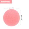 jojofuny 40pcs Clown Nose Circus Costume Dress up Clown Prop Rudolph Nose Clown Cosplay Prop Cosplay Nose Decor Party Circus Clown Costume Accessories Props Sponge Portable Miss view 2