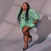 Women's Lace Shorts - Future Collective with Gabriella Karefa-Johnson Green (as1, Alpha, x_s, Regular, Regular) view 2