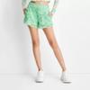 Women's Lace Shorts - Future Collective with Gabriella Karefa-Johnson Green (as1, Alpha, x_s, Regular, Regular) view 3