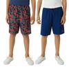 Eddie Bauer Boys 2-Pack Hybrid Shorts (as1, Alpha, s, Regular, Orange Camo/Navy) view 1
