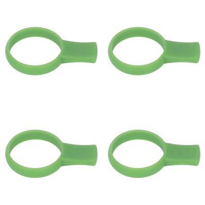 Alomejor Racket Grip Trainer Tool, Tennis Racket Grip Trainer Silicone for Tennis Training (Green)