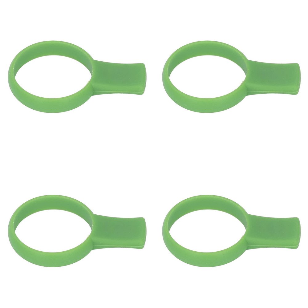 Alomejor Racket Grip Trainer Tool, Tennis Racket Grip Trainer Silicone for Tennis Training (Green)