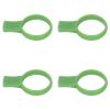 Alomejor Racket Grip Trainer Tool, Tennis Racket Grip Trainer Silicone for Tennis Training (Green) view 3