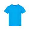 COUVER Toddler Boys Girls Cotton Jersey Short Sleeve T-Shirts, Solid Crewneck Tees, Turquoise, 5/6 view 3