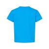 COUVER Toddler Boys Girls Cotton Jersey Short Sleeve T-Shirts, Solid Crewneck Tees, Turquoise, 5/6 view 4