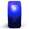 50 Caliber Racing Rocker Switch Momentary/Off LED Backlit UTV, Auto, Boat 20A 12V (5362A14 Blue) view 1