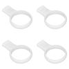 Alomejor Tennis Racket Grip Trainer, 4-Pack Silicone Finger Training Aid, Lightweight Sports Accessory for All Rackets, for Professional Training, Dai view 2