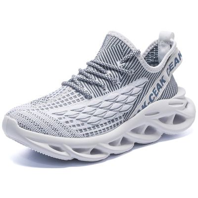 CHUUMEE Mens Running Shoes Lightweight Breathable Walking Shoes for Men (White,12)