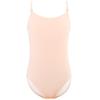 EQSJIU Ballet Leotards for Girls with Adjustable Straps Nude Pink Camisole Seamless Dance Undergarments Toddler Gymnastics Leotard Ballet Outfit Kids Bodysuit Dancewear 2-3T view 1
