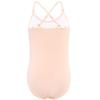 EQSJIU Ballet Leotards for Girls with Adjustable Straps Nude Pink Camisole Seamless Dance Undergarments Toddler Gymnastics Leotard Ballet Outfit Kids Bodysuit Dancewear 2-3T view 2