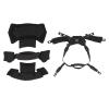 Alomejor Tactical Helmet Liner, Enhanced Suspension System, Soft Nylon Sponge Pads, 3-Piece Design with Chin Strap and Mounting Hardware, for Military view 1