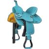 King Series Stratford Barrel Saddle 15In Turq view 2