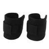 2pcs Ankle Braces for Women Wristbands for Men Dumbbell Ankle Strap Kickback Gym Elastic Rope Protective Gear Buckle Black Man view 4