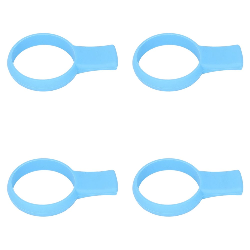 Alomejor Racket Grip Trainer Tool, Tennis Racket Grip Trainer Silicone for Tennis Training (Blue)