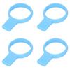 Alomejor Racket Grip Trainer Tool, Tennis Racket Grip Trainer Silicone for Tennis Training (Blue) view 3