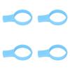 Alomejor Racket Grip Trainer Tool, Tennis Racket Grip Trainer Silicone for Tennis Training (Blue) view 4