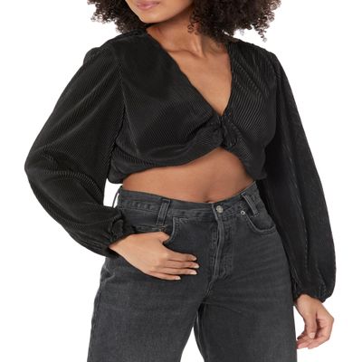 ASTR the label Women's Cataleya top, Black, S