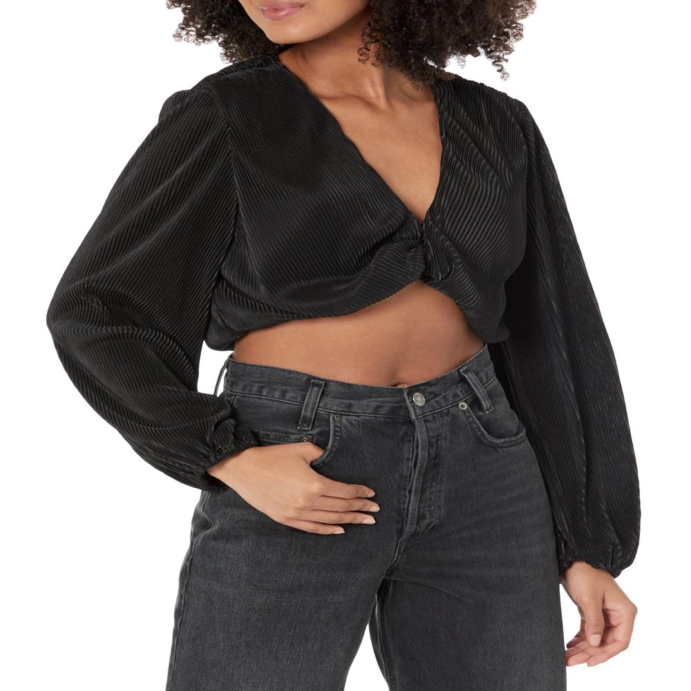 ASTR the label Women's Cataleya top, Black, S