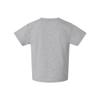 COUVER Toddler Boys Girls Cotton Jersey Short Sleeve T-Shirts, Solid Crewneck Tees, Heather, 2T view 4