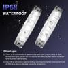 RVZONE Marine LED Boat Interior and Night Fishing Lights - 12V Waterproof for Pontoon, Yacht, Kayak, Cockpit (4 Pcs White) view 4