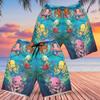 Men's Octopus Swim Trunks - Playing Guitar Quick-Dry Hawaiian Swim Shorts for Men Series 08 Size Size XL view 2