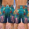 Men's Octopus Swim Trunks - Playing Guitar Quick-Dry Hawaiian Swim Shorts for Men Series 08 Size Size XL view 3