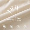 Msmsse Women's Knee Length Bermuda Shorts Drawstring Cotton Hiking Pockets Summer Casual Cargo Shorts Beige M view 3