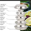 22PCS Service Plate Set with Travel Bag, Stainless Steel Plates and Bowls Camping Set for Outdoor Camping Hiking Picnic BBQ Beach view 3