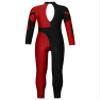 iiniim Kids Girls Long Sleeve Turtleneck Unitards Jumpsuit One Piece Full Body Leotard Gymnastic Bodysuit Dance Costumes Burgundy 12 Years view 3
