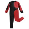 iiniim Kids Girls Long Sleeve Turtleneck Unitards Jumpsuit One Piece Full Body Leotard Gymnastic Bodysuit Dance Costumes Burgundy 12 Years view 4