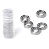 JOCCOS 10pcs Mini rolamentos em miniatura mr52 mr62 mr63 mr74 mr83 mr84 85 mr93 mr95 mr104 mr105 mr115 mr126 mr128 mr148 zz (Size : ZZ, Color : Mr83 3x8x3mm) view 2