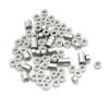 JOCCOS 10pcs Mini rolamentos em miniatura mr52 mr62 mr63 mr74 mr83 mr84 85 mr93 mr95 mr104 mr105 mr115 mr126 mr128 mr148 zz (Size : ZZ, Color : Mr83 3x8x3mm) view 3