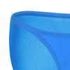 JEsilunmaMY Mens Mesh Sheer Casual Bikini Briefs Low Rise Breathable Pouch Underwear Solid Color Lightweight Thin Underpants (Blue-1PC,Small) view 2
