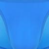 JEsilunmaMY Mens Mesh Sheer Casual Bikini Briefs Low Rise Breathable Pouch Underwear Solid Color Lightweight Thin Underpants (Blue-1PC,Small) view 3