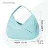 Ceneda Large Gym Bag for Women Sports Duffel Bag with Hidden Yoga Mat Holder & Shoe Compartment Workout Dance Tote Bag with Wet Pocket Overnight Weekender Bag for Travel Yoga (Mint Green) view 2