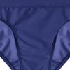 JEsilunmaMY Men's Ice Silk Low Rise Briefs Sexy Transparent Breathable Bikini Brief Solid Color See Through Skinny Underwear (Blue-5PC,XX-Large) view 3
