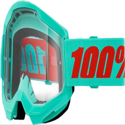 100% Strata 2 Moto/MTB Goggle - Maupiti; Clear