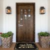 Dsoluuing Funny Floor Mats for Front Door Let The Adventure Begin Rug Fall Kitchen Rugs and Mats Sweet Home Mat (Size : 65X90CM) view 4