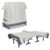 STEECA Ping Pong Table Cover Outdoor Waterproof, Dual Function Table Tennis Cover Fits Both Folding Tables and Flat Tables Indoor & Outside 68"L x 6"/30"W x 62"H view 1