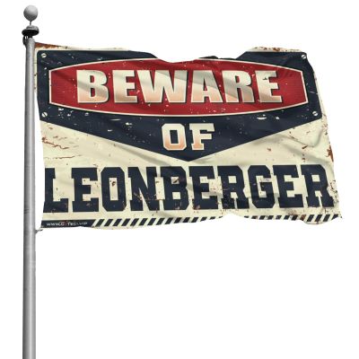 Abipuir Car Flags for Room Beware of Leonberger Flag Funny Bar Decor Cool Stuff for Your Room (Size : 152X244CM)