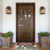 Dsoluuing Outdoor Winter Rug Beware of Bruno Jura Hound Doormat Man Cave Decor Bathroom Runner Rug (Size : 65X90CM) view 4