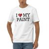 Abipuir Funny Tshirts Shirts for Women I Love My Paint T Shirt Men's Novelty Shirts (Color : Colour, Size : Medium) view 1